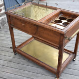 Wooden trolley