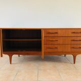 Scandinavian teak line buffet