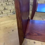 4 wooden chairs
