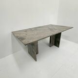 Mid-century modern granite dining table , 1970s