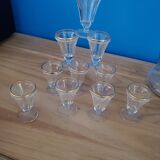 Lot 10 shot glasses