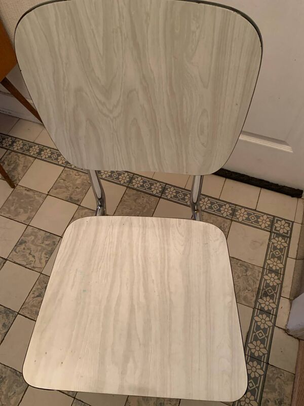Paire de chaises Formica 1960