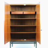 Small Mid-Century Wardrobe by František Mezulaník for UP Bucovice, 1960s