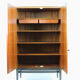 Small Mid-Century Wardrobe by František Mezulaník for UP Bucovice, 1960s