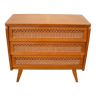 Rattan drawer chest of drawers feet compass