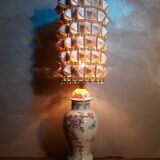Cherry blossom and butterfly lamp 1950