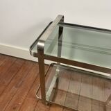 1960s-70s rolling trolley in the style of Martini & Rossi