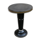 Metal pedestal table joseph hoffman