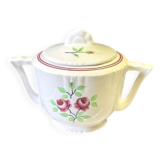 Very nice sugar bowl from Moulin des Loups in very good condition.