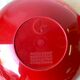 Bac à glaçons "boule de Bowling" plastique rouge design LAMOTTE  éditions GUILLOIS  Vintage 1970