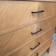 Commode pieds compas, années 50