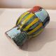 Enamelled vintage Vallauris vase