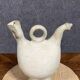 Antique Spanish water jug in terracotta or white pottery circa 1900