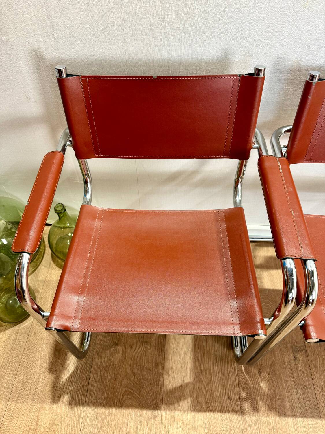 4 S34 armchairs in Marc Stam style