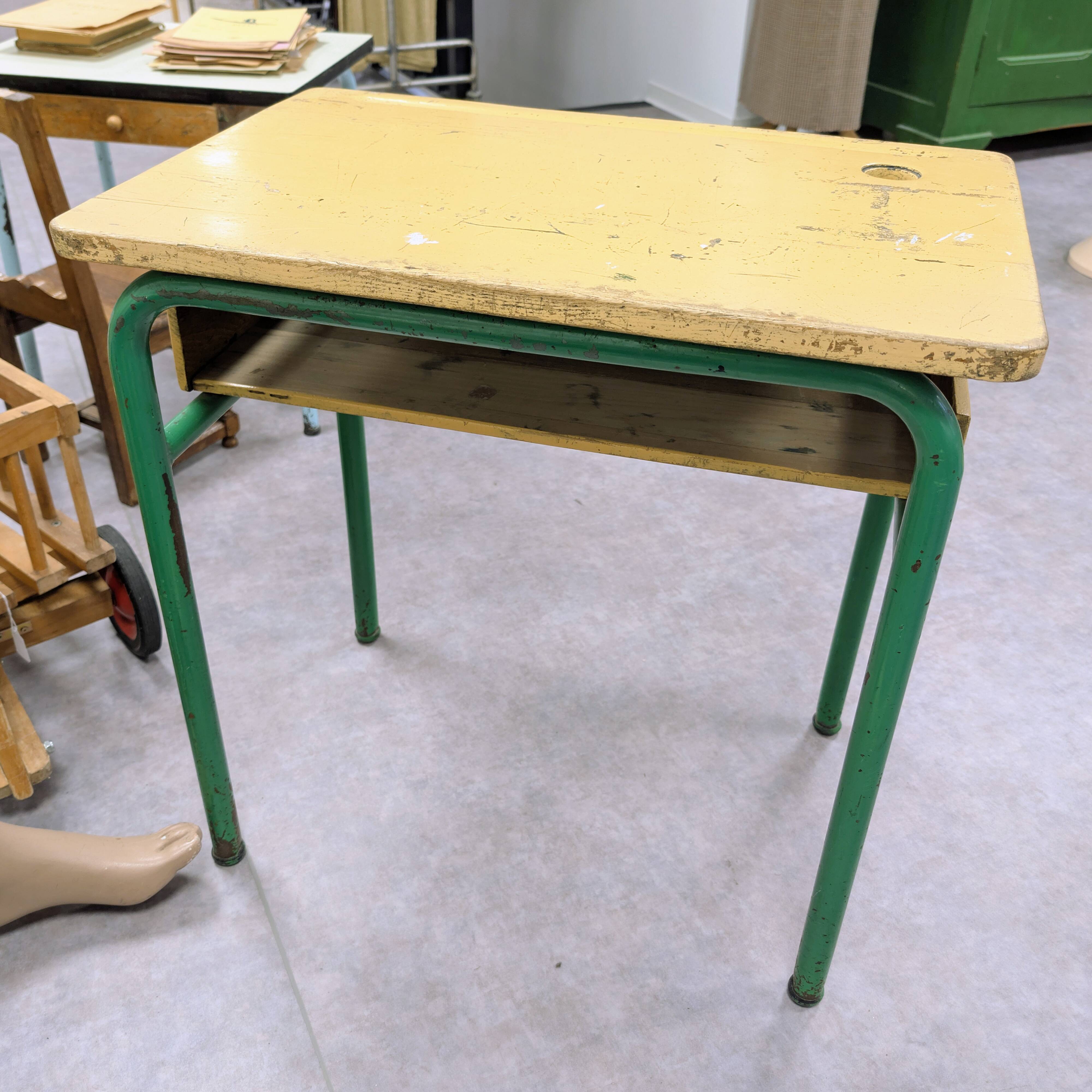 1960s school desk