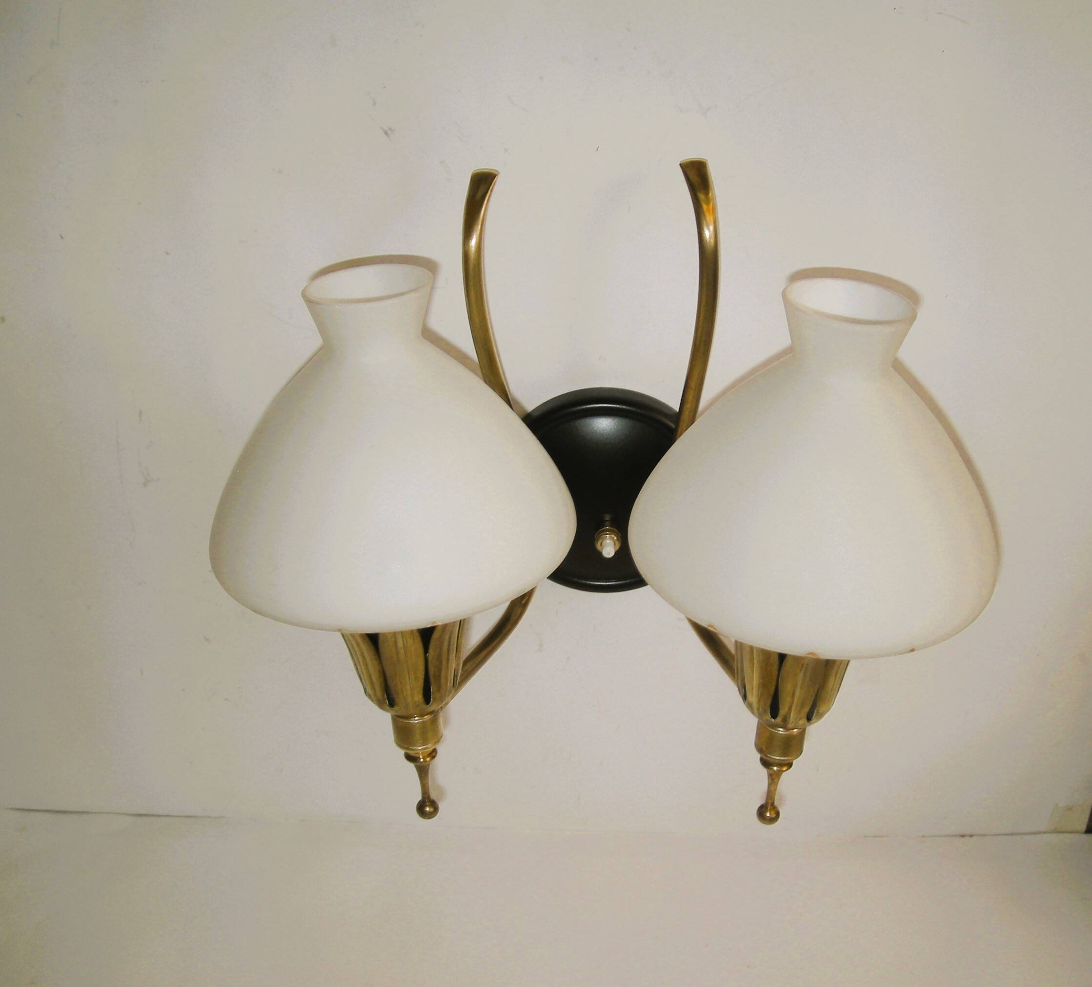Double wall light Lunel from the 1950s.