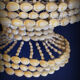 Shell chandelier Cabrias 60s