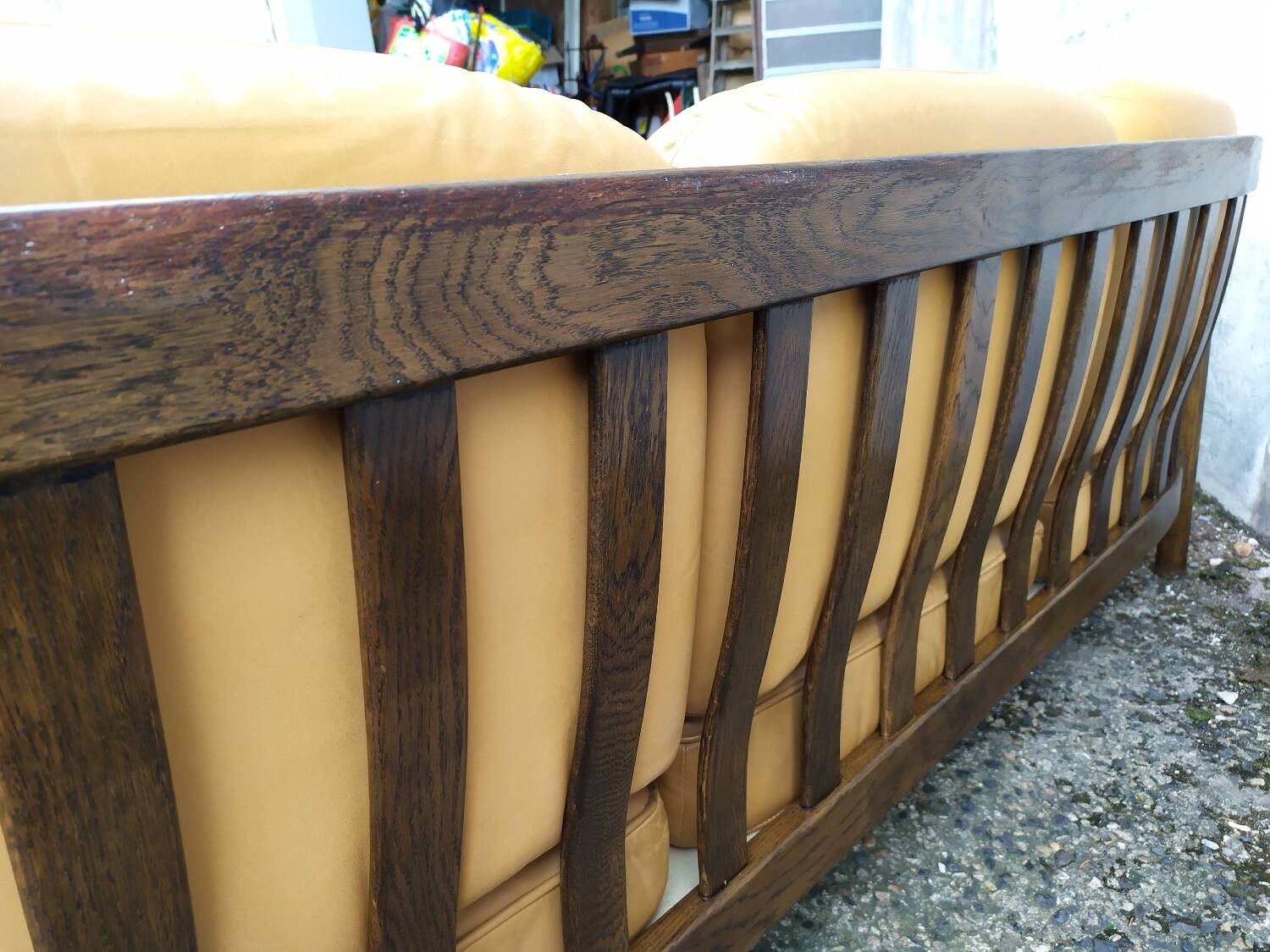 Scandinavian leather lounge