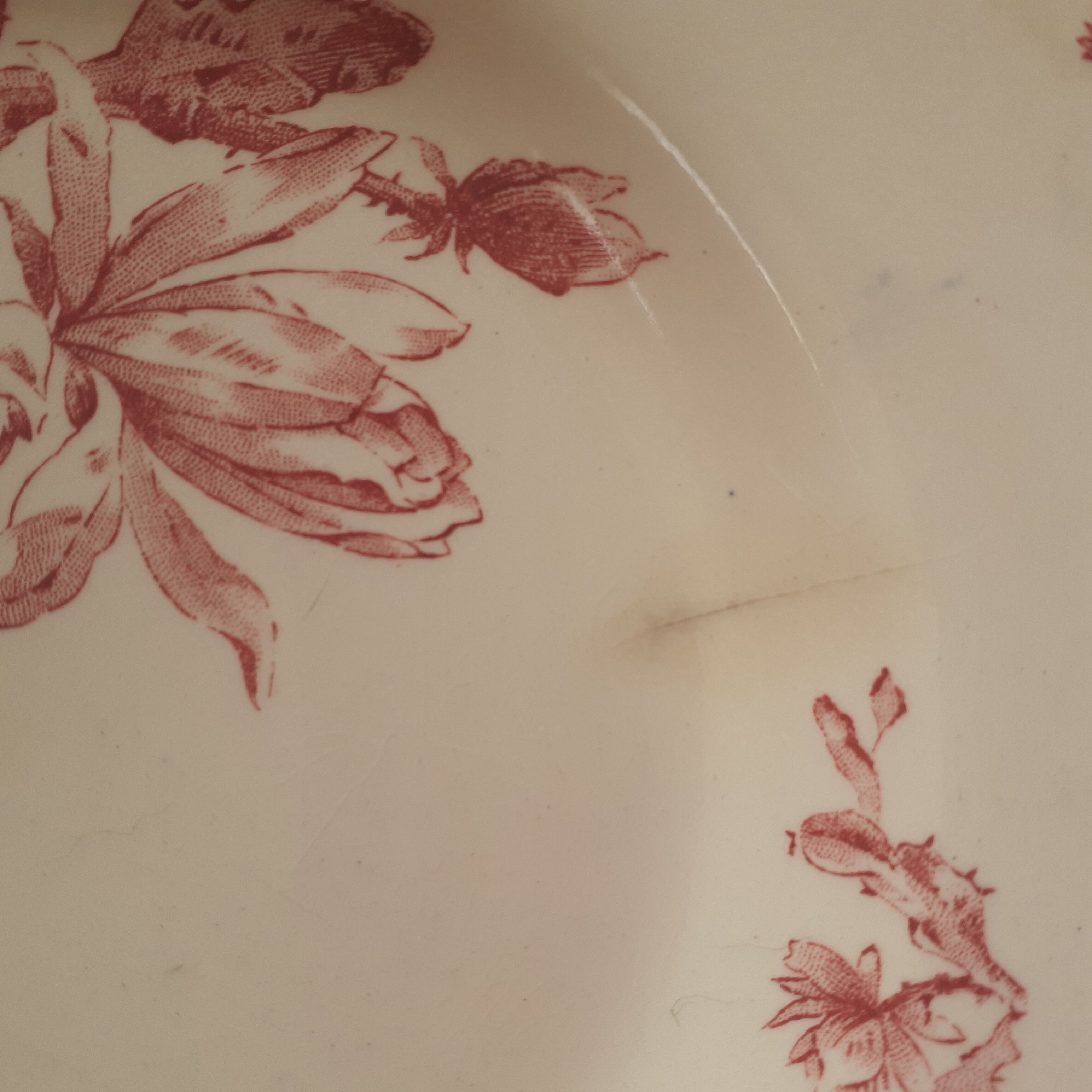 Set of 11 Gien plates
