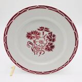 6 dessert plates KG Lunéville. Model "Annecy"