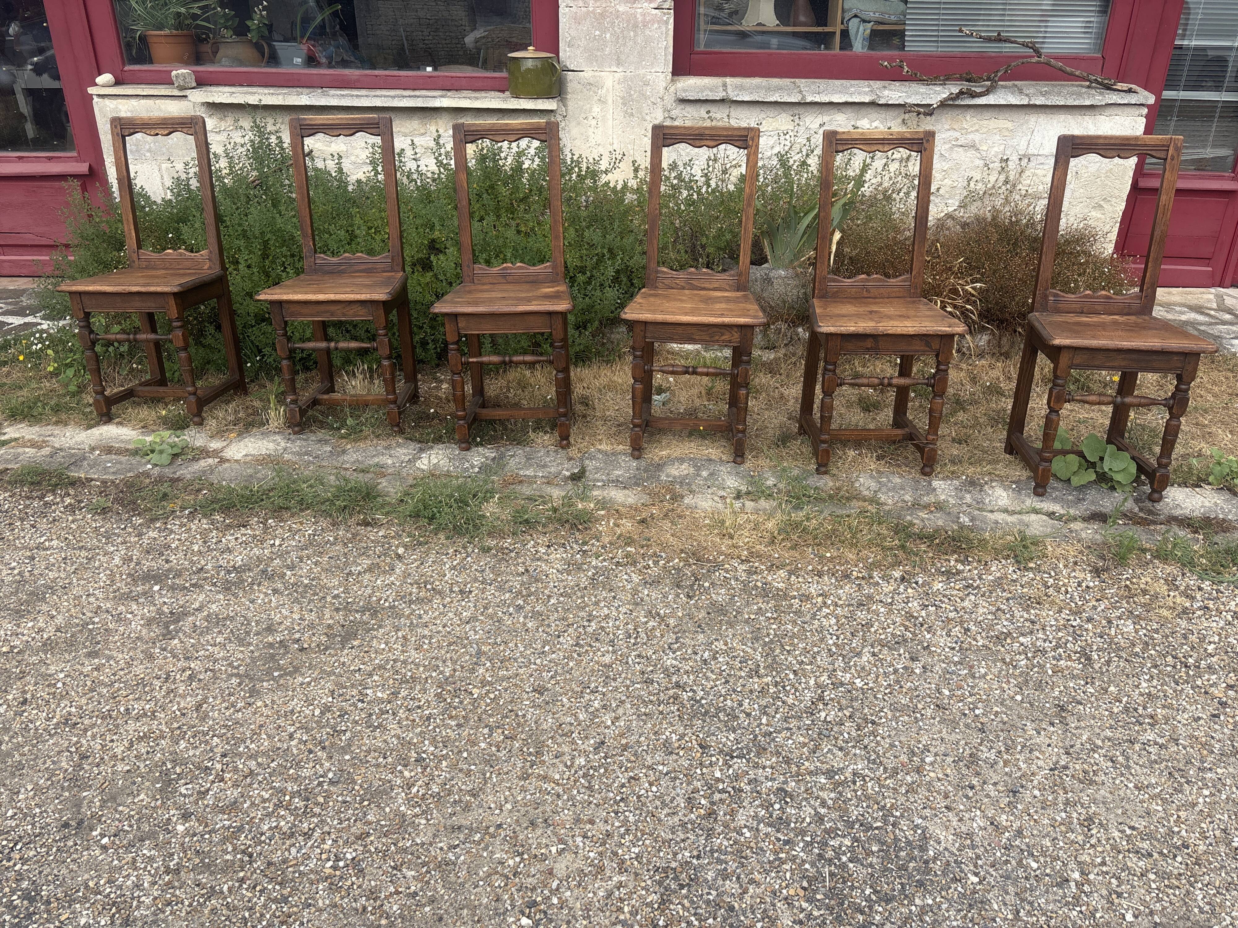 6 chaises lorraines