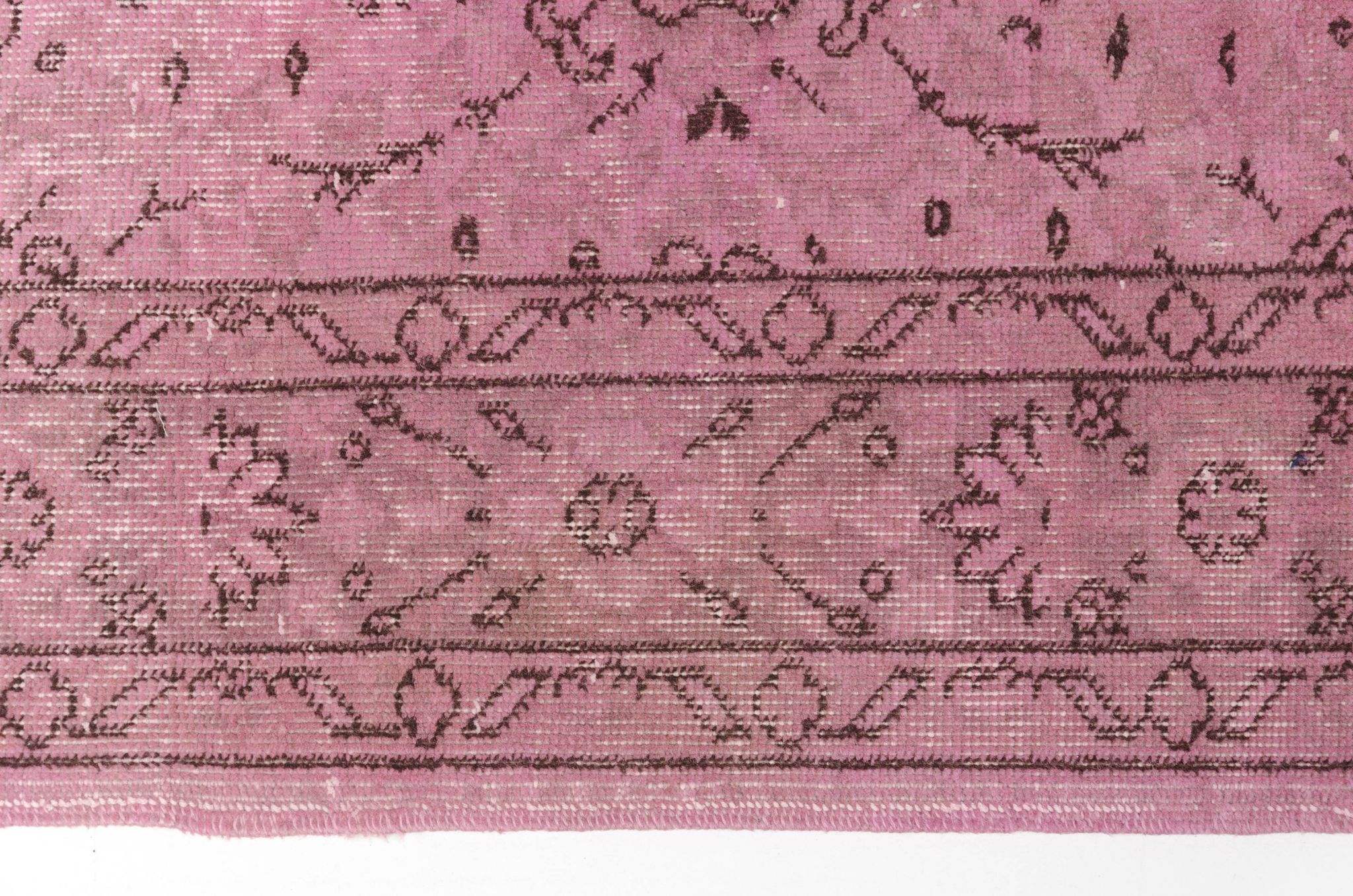 Tapis vintage anatolien rose sku 2536