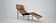 Vintage Cognac Leather Chaise Longue by Tord Bjorklund Sweden, 1970