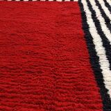 Traditional handmade pure wool Berber rug size 2/3 m