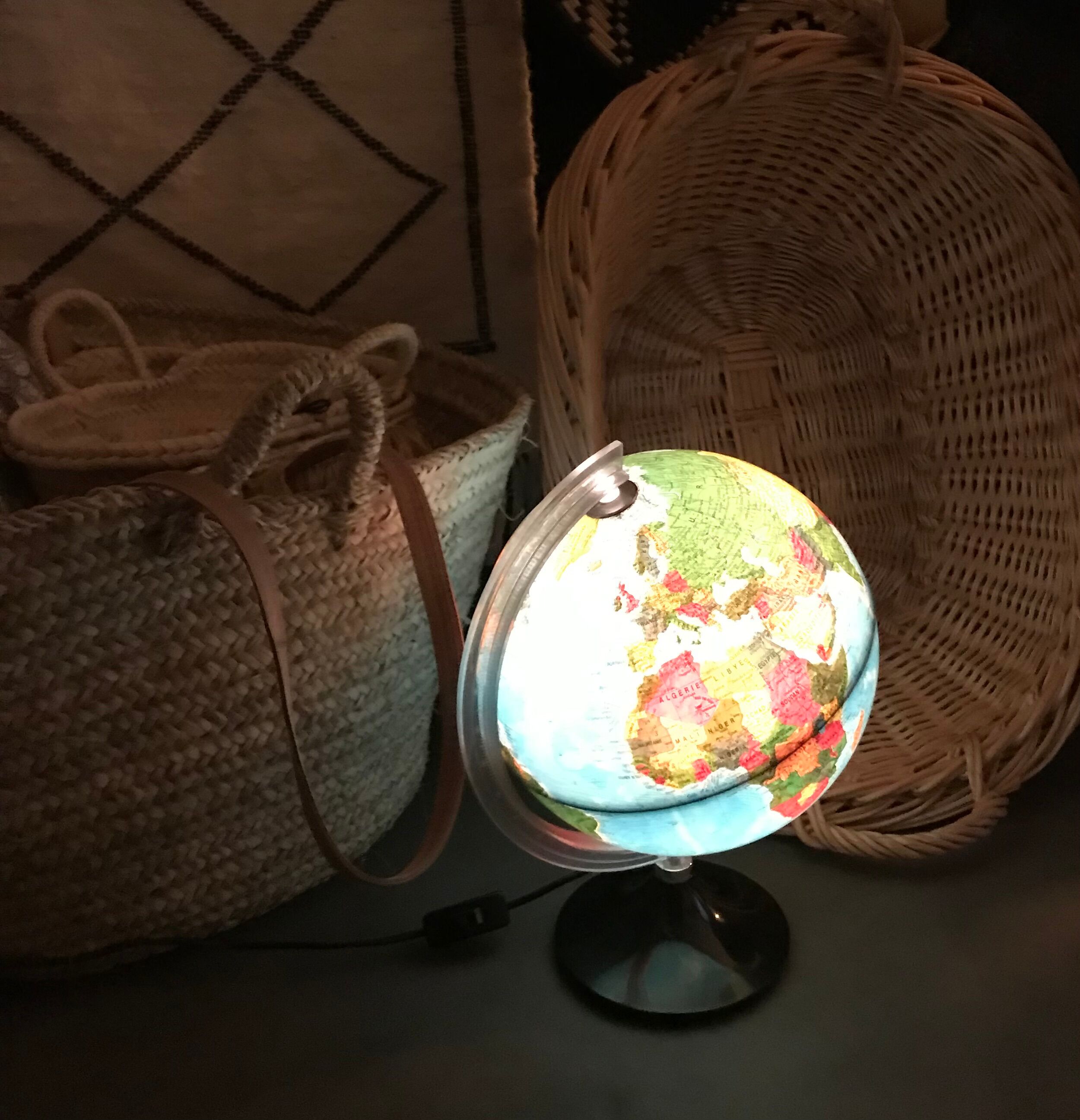 Luminous globe Italian 90s