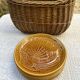 6 large barbotine plates gien fish