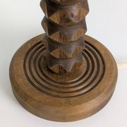 Lampe en chêne