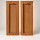 Set of 2 vintage paintings – Views of Paris – Wooden frames