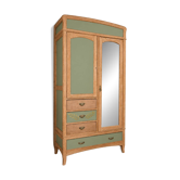 Dressed wardrobe