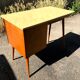 Bureau en bois plateau formica des années 60