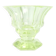 Art Deco vase, uranium glass, Poland, 1930s