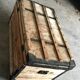 Flat light wooden trunk