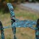 Handcrafted wrought iron chair