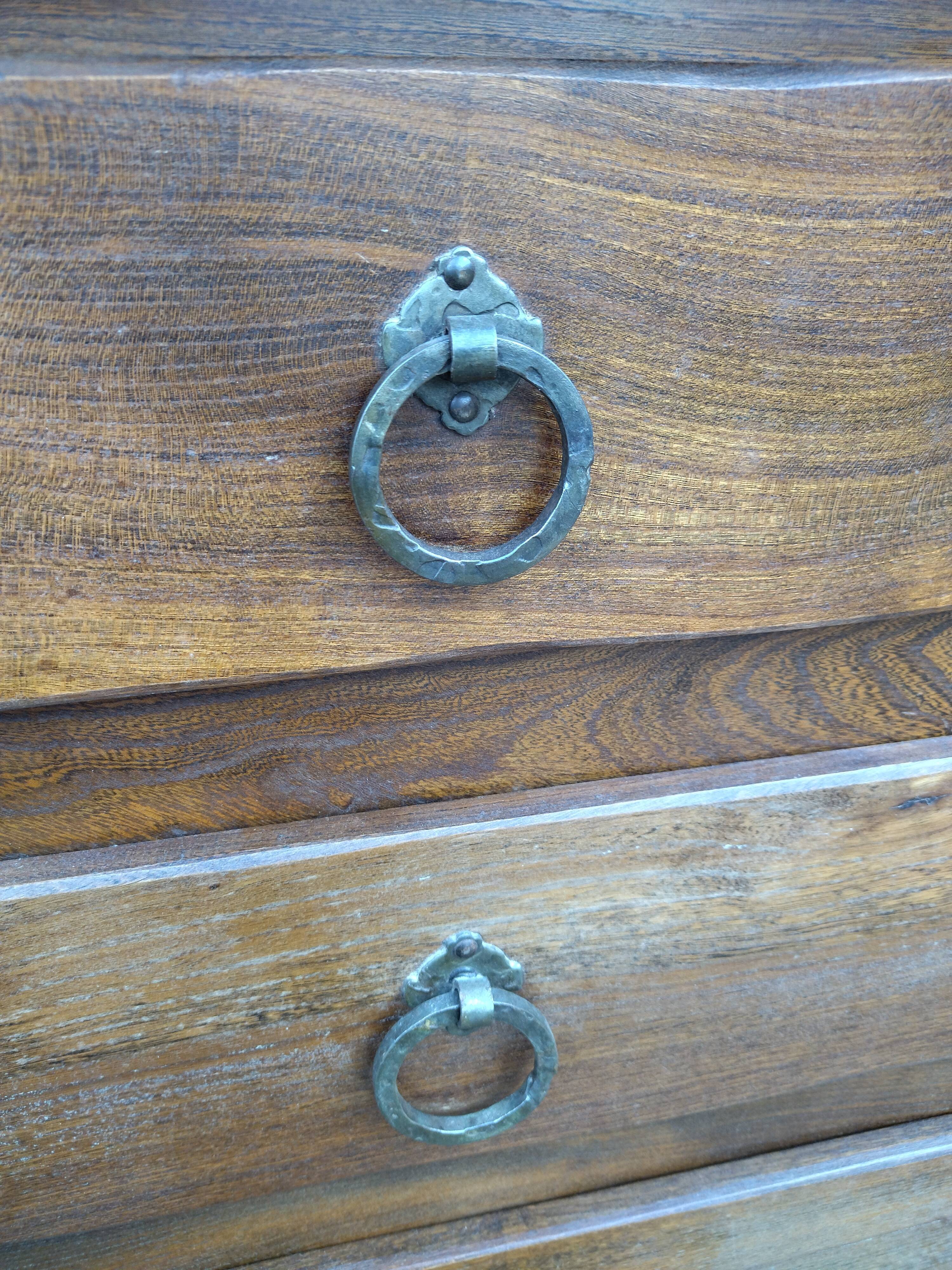 Brutalist Elm Chest of Drawers