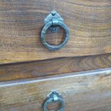 Brutalist Elm Chest of Drawers