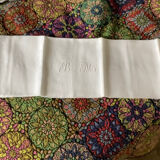 Cotton napkins with monogram