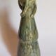Slurry soliflora vase with stem enamel Art-Nouveau early twentieth century