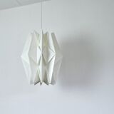 Large Le Klint hand-pleated hanging lamp by Peter Hvidt & Orla Mølgaard-Nielsen