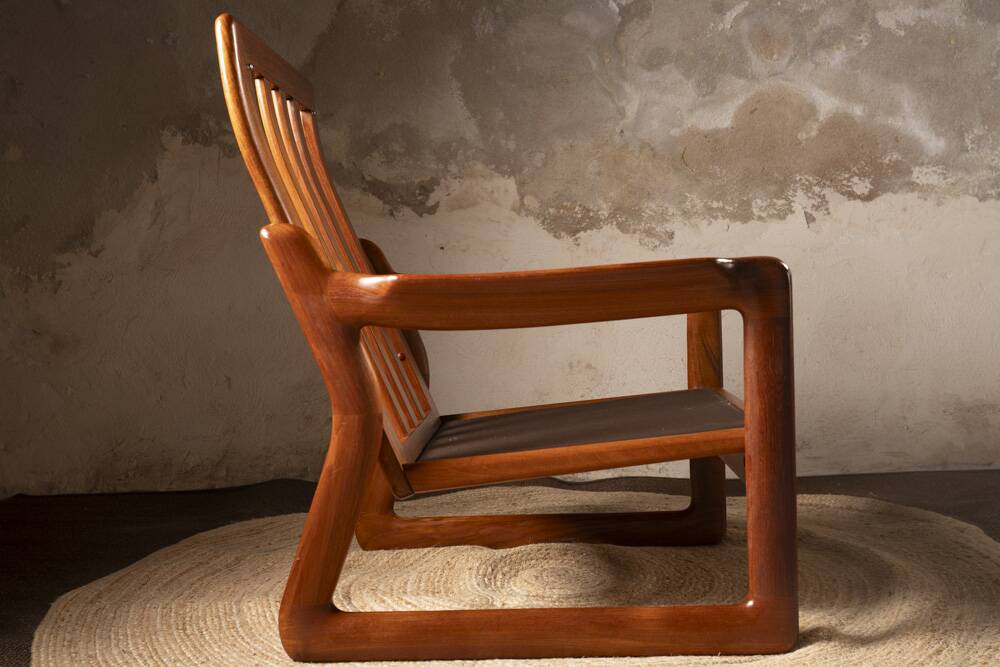 Scandinavian teak armchair