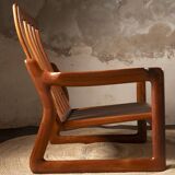 Scandinavian teak armchair