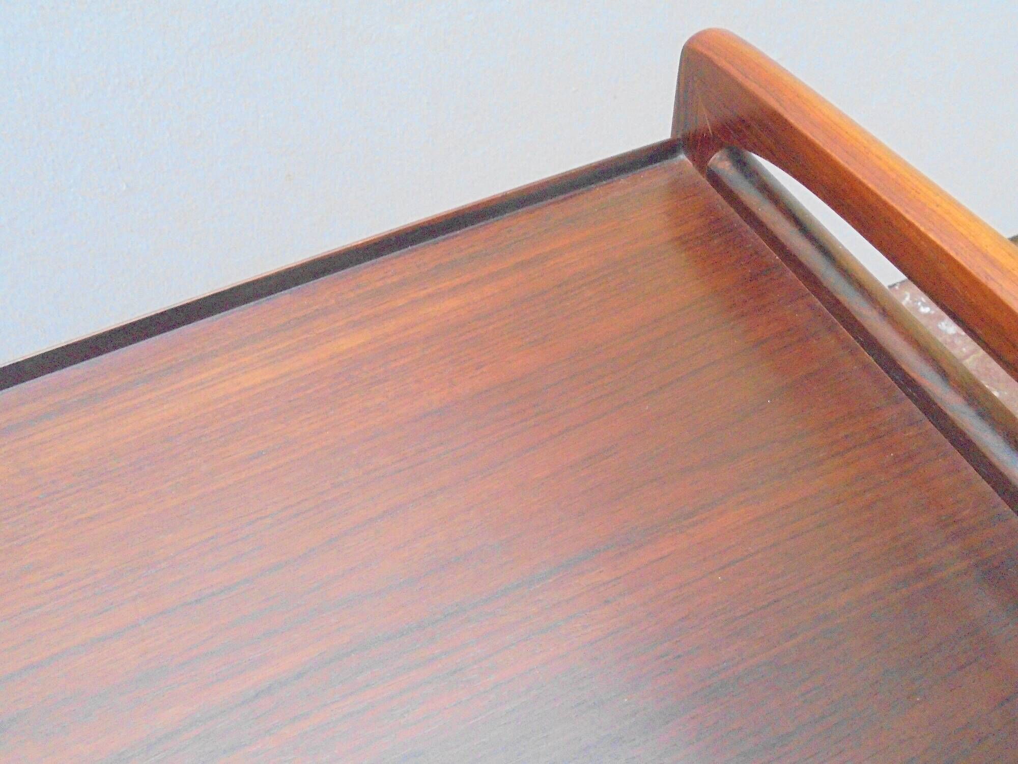 Danish rosewood dessert table edited by Arrebo Mobler