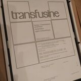 Affiche pharmaceutique encadrée