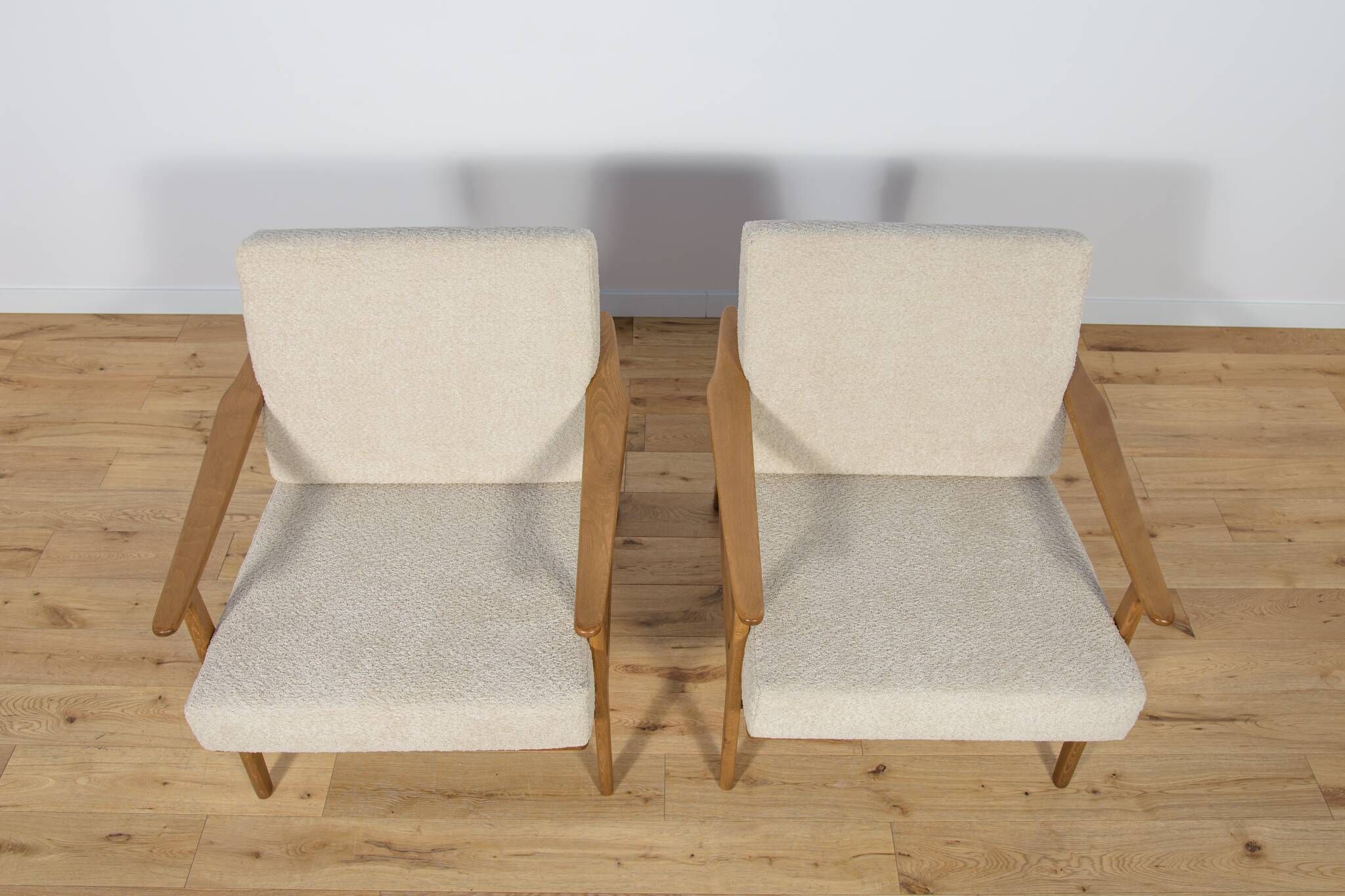 Fauteuils polonais des années 50 modèle 5825, années 1960, ensemble de 2