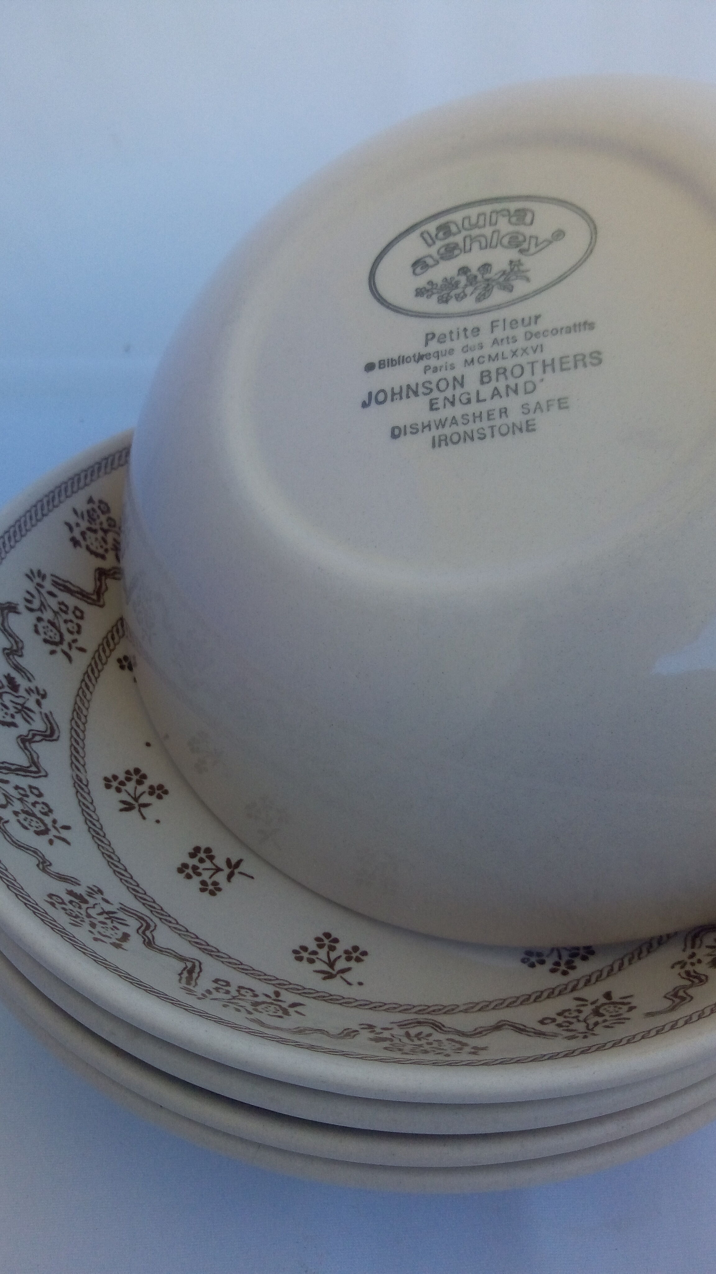 Lot de 5 bols  fleur de Laura Ashley