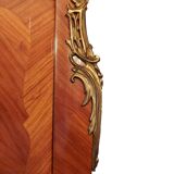 Rosewood & Marquetry Louis XV Style Wardrobe