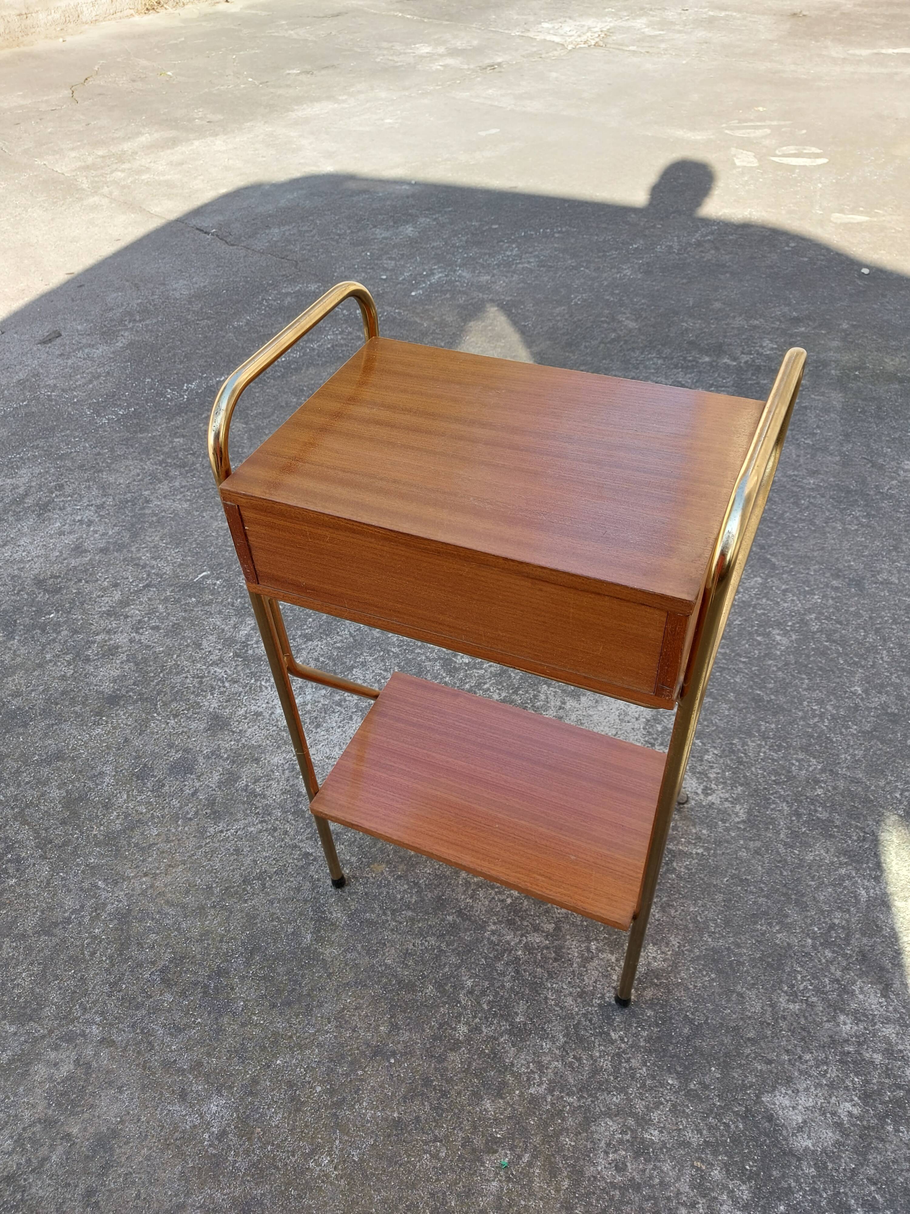 Vintage bedside table